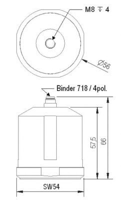 Cảm biến gia tốc đo rung độ nhạy cao MMF KS823B