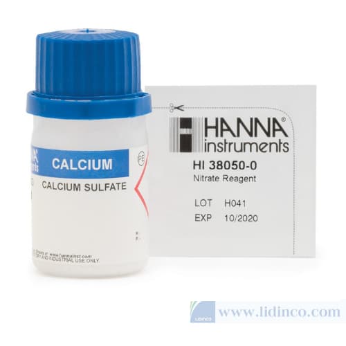 Thuốc Thử Thay Thế Dùng Cho Bộ Thử Nitrat (200 Phép Thử) Hanna Instruments HI38050-200