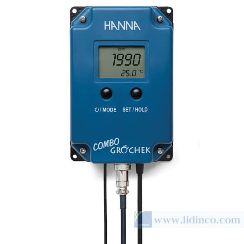 Combo đồng hồ đo pH / EC / TDS / Nhiệt độ (dải cao) Gro'chek -Hana Instruments HI991405
