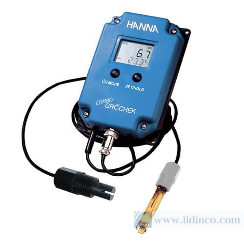 Combo Máy đo pH / TDS / Nhiệt độ (Dải thấp) Gro'chek Hana Instruments HI991404