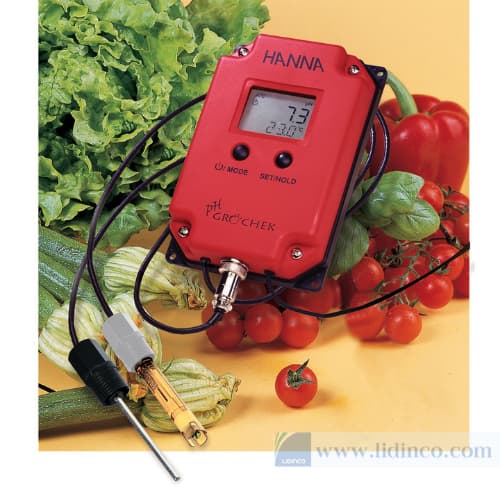 Thiết bị theo dõi nhiệt độ và pH GroChek - Hana Instruments HI991401
