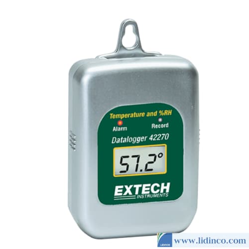 Bộ ghi dữ liệu nhiệt độ, độ ẩm Extech 42270