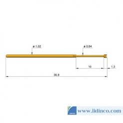 Chân pin ICT Ingun GKS-035 Series