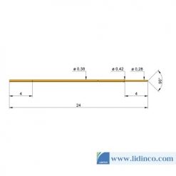 Chân pin ICT Ingun GKS-038 Series