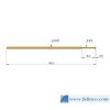 Chân pin ICT Ingun GKS-050 238 050 A 2000 43.2 mm 2 N