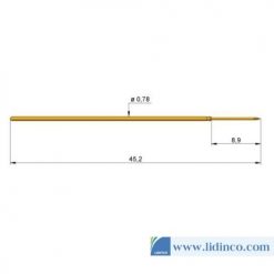 Chân pin ICT Ingun GKS-050 291 050 A 2000 LP 45.2 mm 2 N