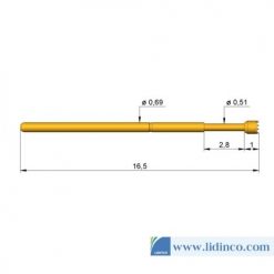 Chân pin ICT Ingun GKS-069 B Series