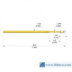 Chân pin ICT Ingun GKS-075 Series