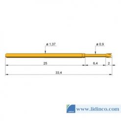 Chân pin ICT Ingun  GKS-100 288 190 A 2000 33.4 mm 2 N