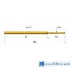 Chân pin ICT Ingun GKS-100 307 090 A 3000 LP 35.4 mm 3 N