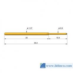 Chân pin ICT Ingun GKS-100 307 090 A 3000 LP 35.4 mm 3 N