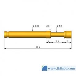 Chân pin ICT Ingun HSS-120 306 230 A 1502 27.3 mm 1.5 N