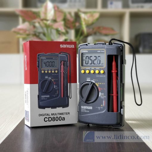 Đồng hồ đo điện vạn năng Sanwa CD800A BH 18 tháng