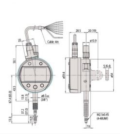 Đồng hồ so điện tử Mitutoyo 543-350 12.7mm