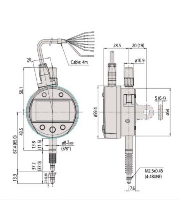 Đồng hồ so điện tử Mitutoyo 543-350 12.7mm