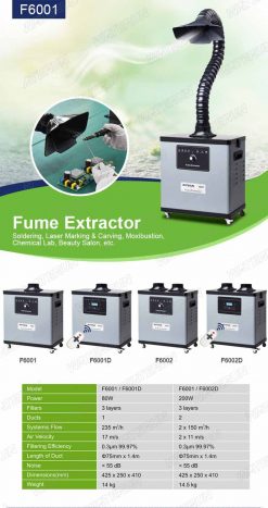 F6001 Waterun Fume Extractor