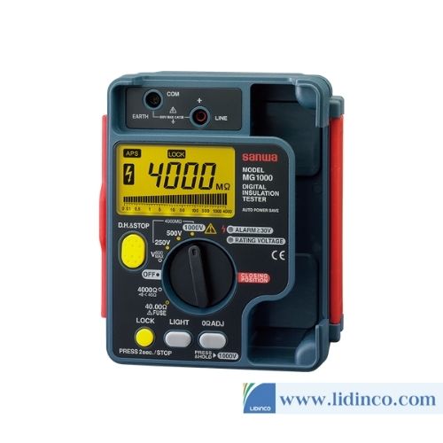 Máy đo cách điện cao áp Sanwa MG1000