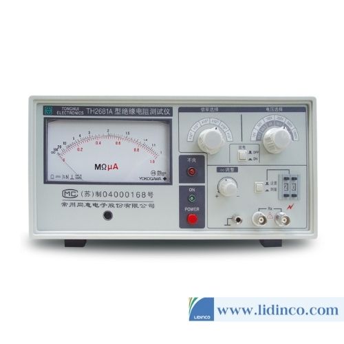 Máy đo điện trở cách điện TongHui TH2681A