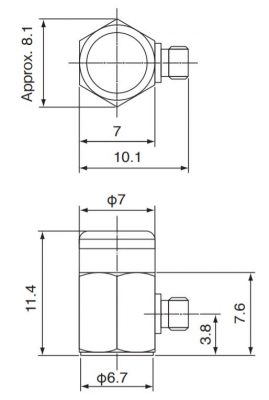 Sensor đo độ rung Rion PV-91CH CCLD Type