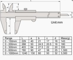 Thước kẹp cơ khí Mitutoyo 530-101 0-150mm