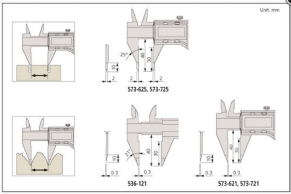 Thước kẹp điện tử Mitutoyo 573-621 0-150mm