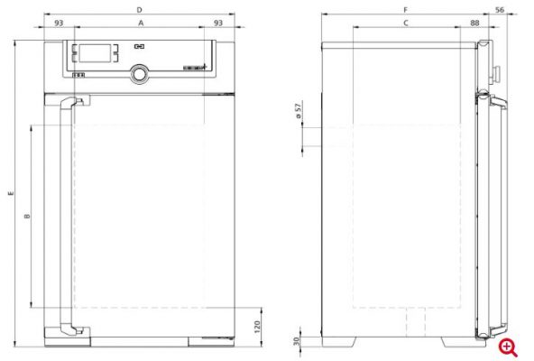 Tủ sấy UN75(74 lít)