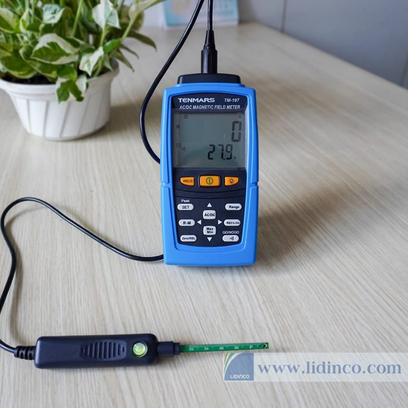 Magnetic Field Meter Tenmars TM-197 - Chuyên Thiết Bị