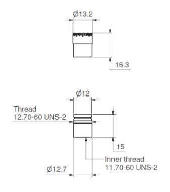 Microphone đo độ ồn 12 GRAS 40AN 0.5Hz~20kHz -1