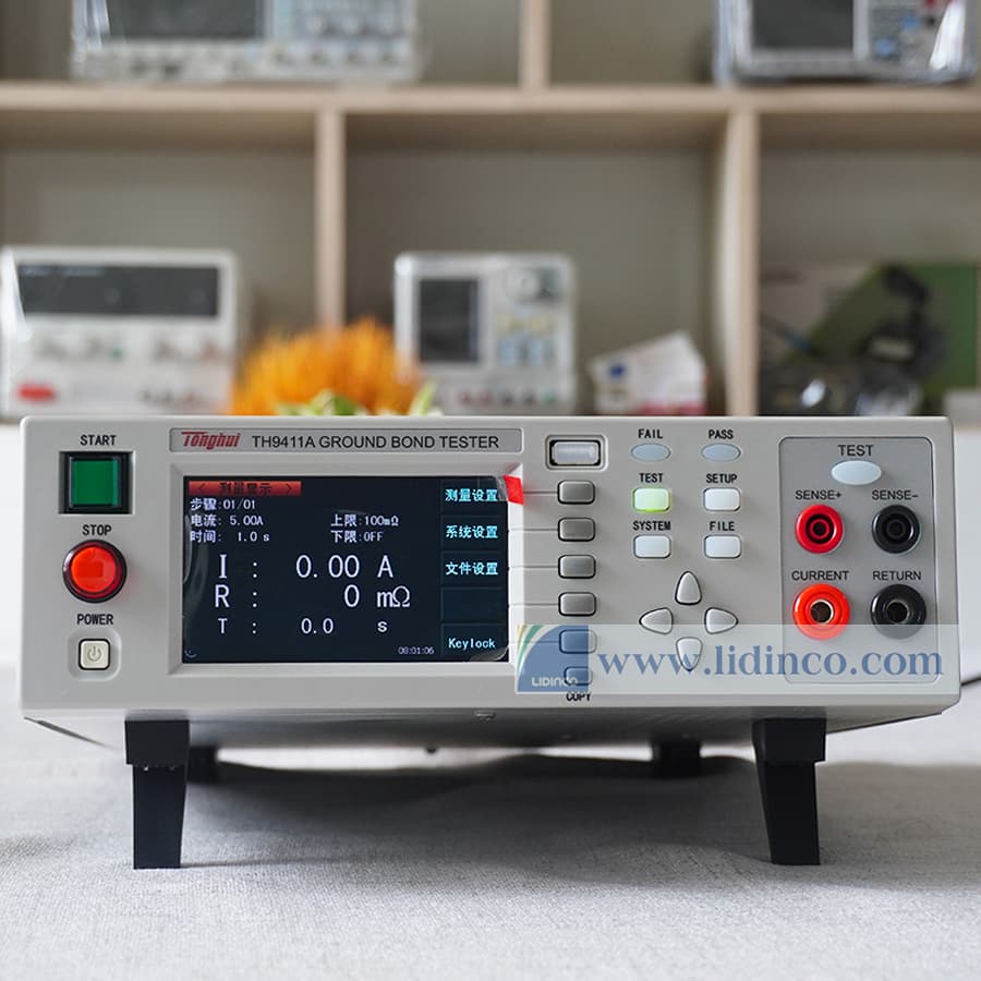 Máy kiểm tra nối đất TongHui TH9411A (1.00-32.00A)