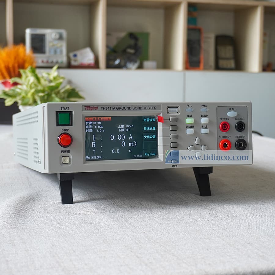 Máy kiểm tra nối đất TongHui TH9411A (1.00-32.00A)