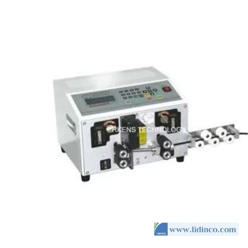 Automatic multi-conductor cable cutting and stripping machine