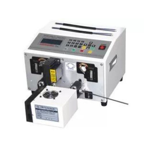 Automatic Flat Double -Core Cable Cut, Strip And Twist Machine