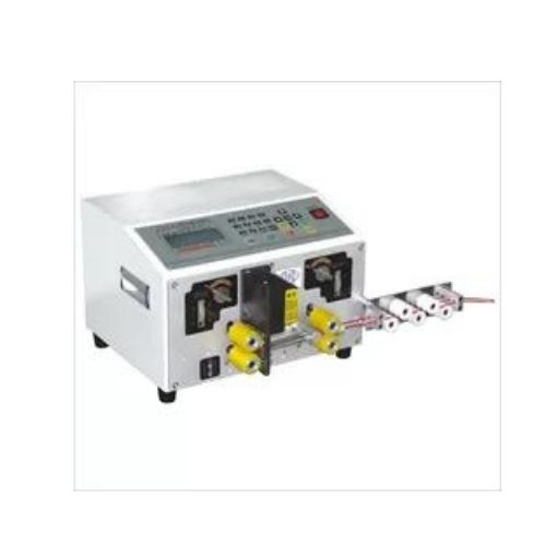 Automatic stranded wires cutting and stripping machine
